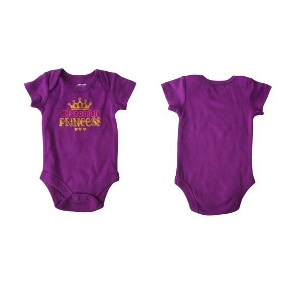 Bundle of 3 Infant Bodysuits for the Wisconsin Fan - Picture 7 of 16